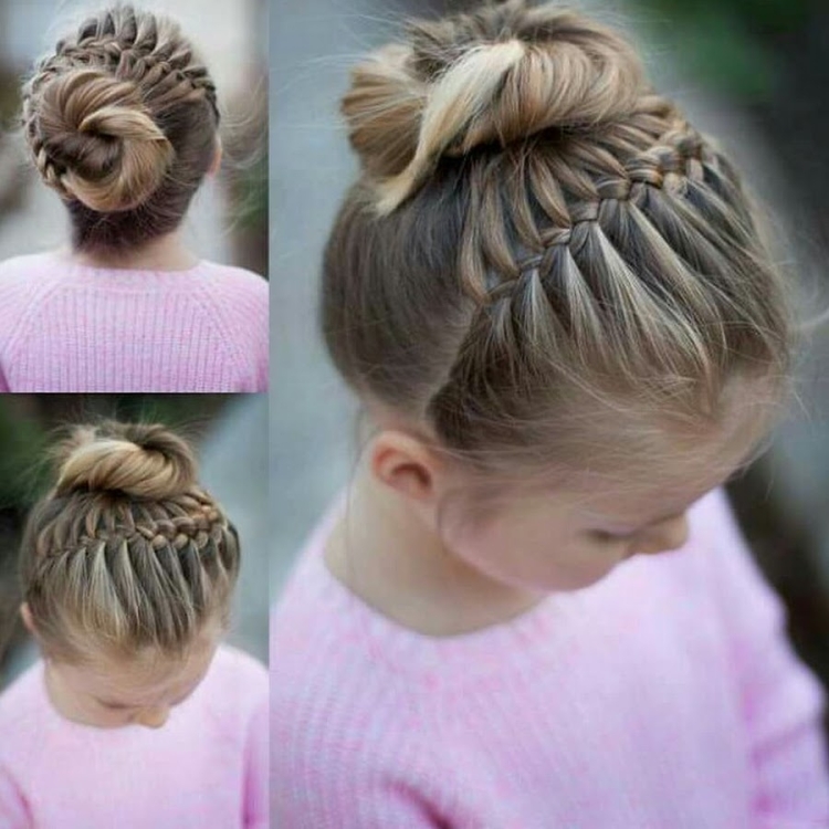 Прически для девочек на короткие в детский сад