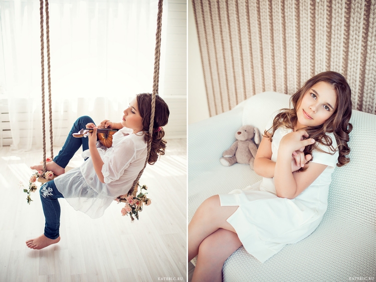 Детские образы для фотосессии в студии