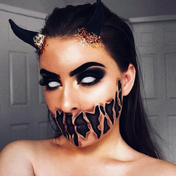 Страшные образы на Хэллоуин