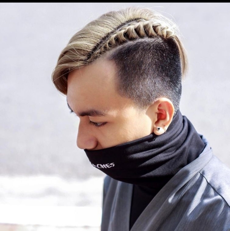 Косички мужские