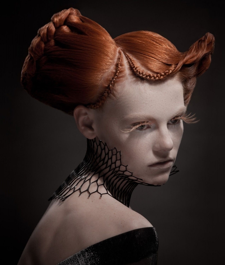 Экстравагантные прически