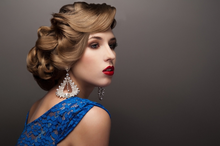 Вечерняя прическа модель