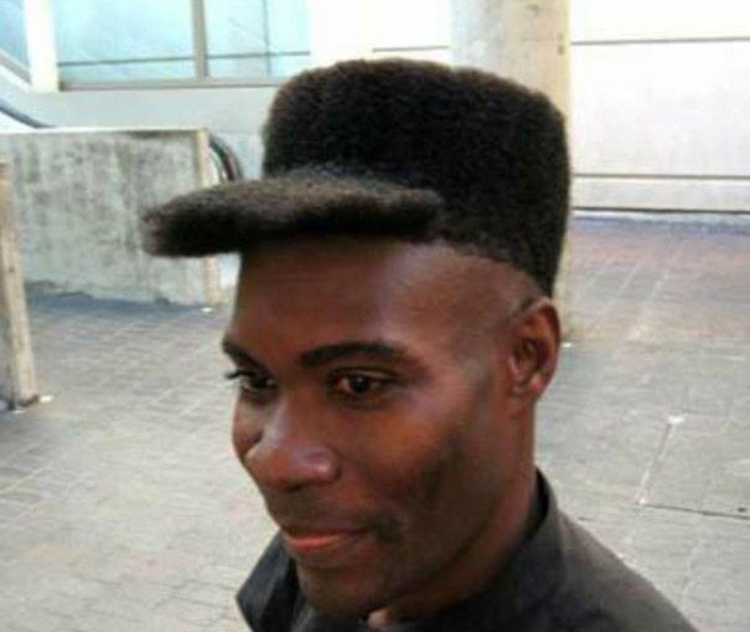 Прическа в виде Кепки