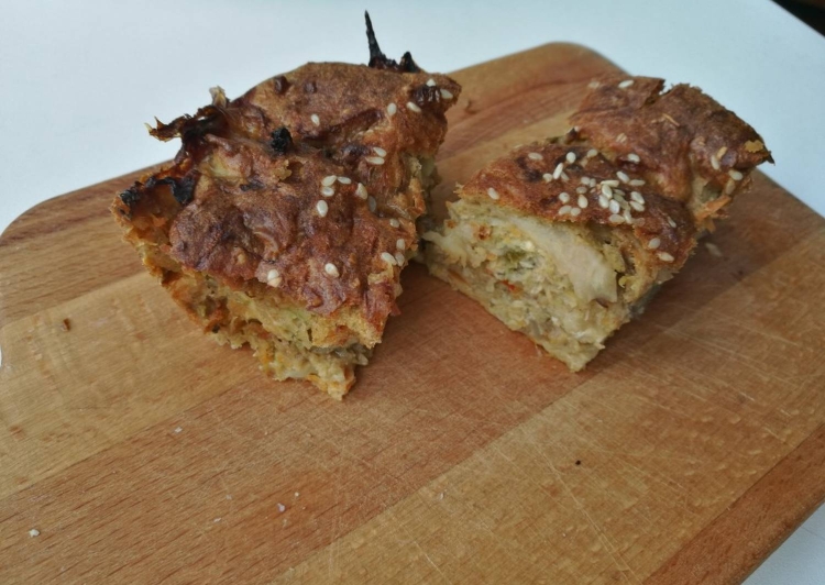 ПП пирог с капустой