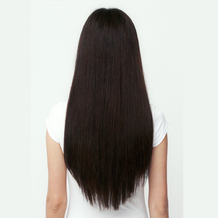 Черно коричневые волосы