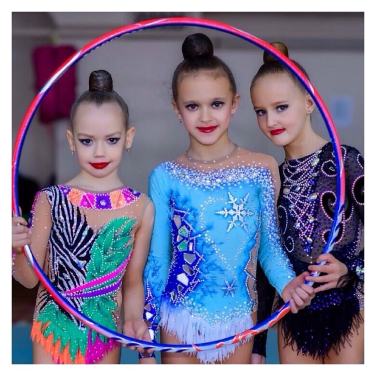 Макияж гимнастки для выступления