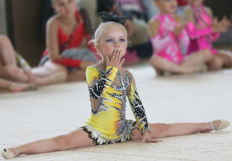 Макияж для девочки на выступление по художественной гимнастике