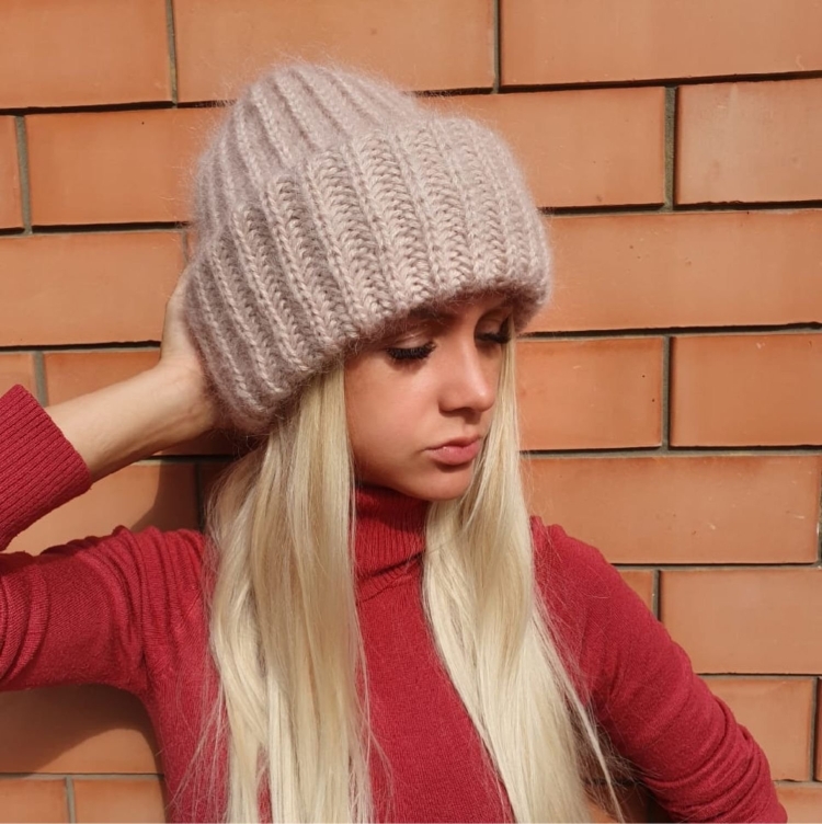 Шапка такори мохер