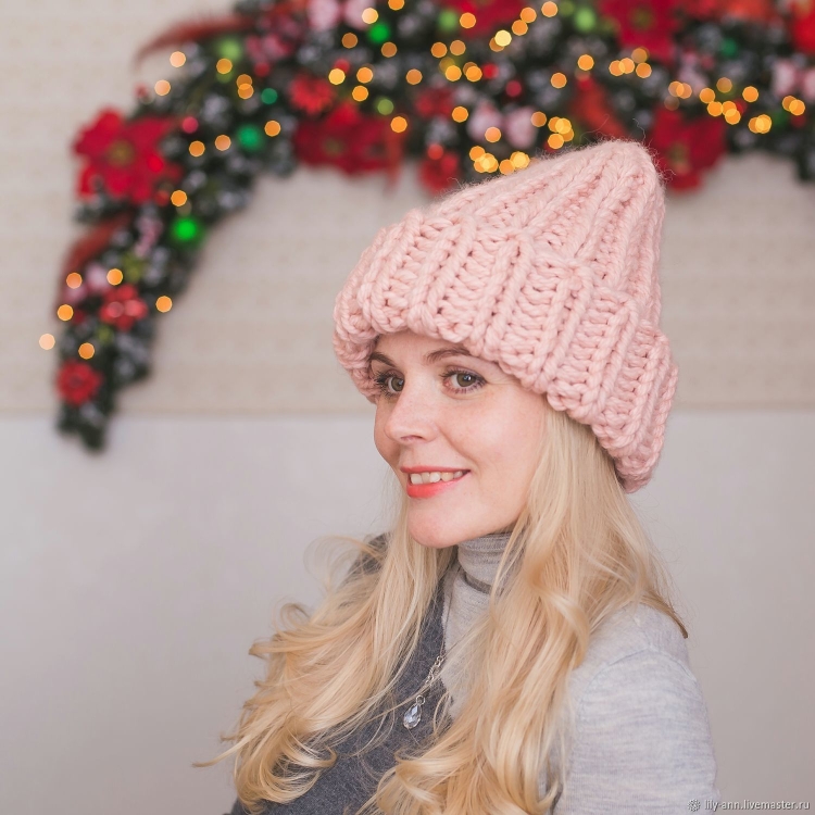 Шапка вязаная