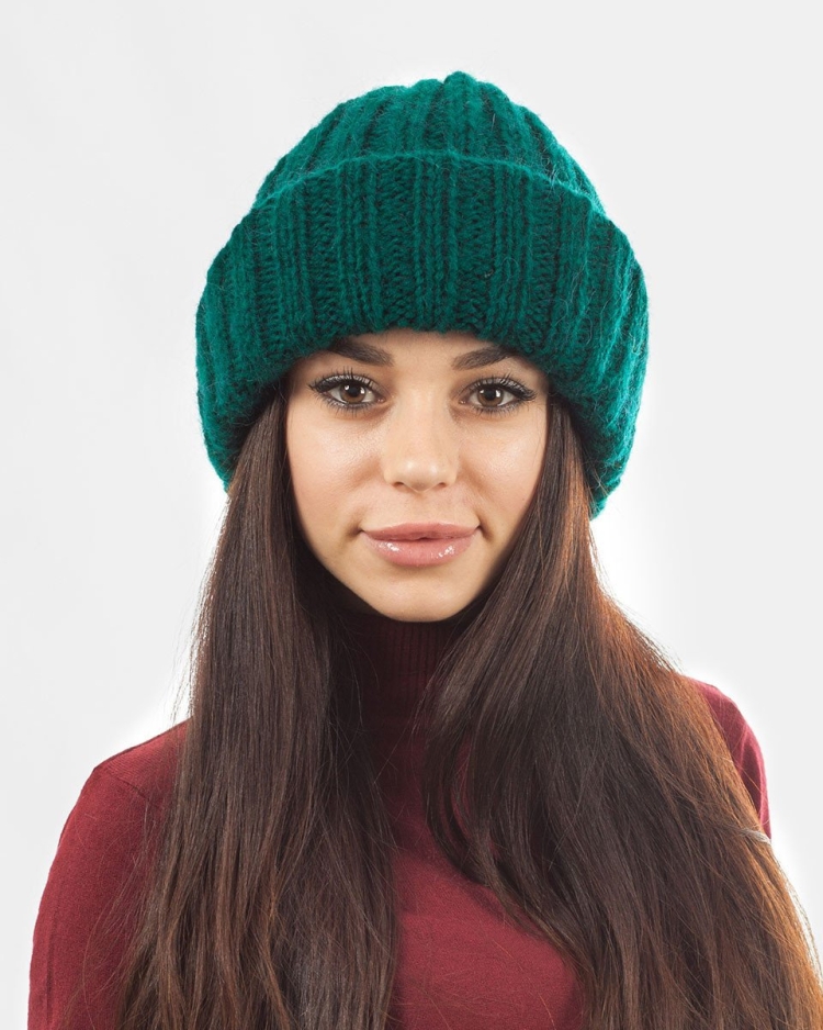 Шапка с отворотом