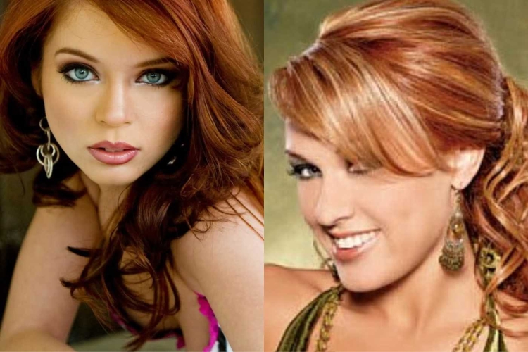 Цвет волос для зеленых глаз