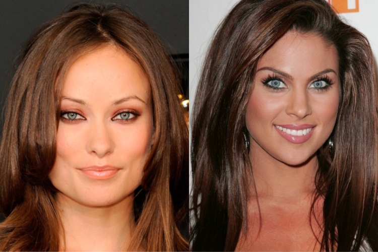 Цвет волос для зеленых глаз и смуглой