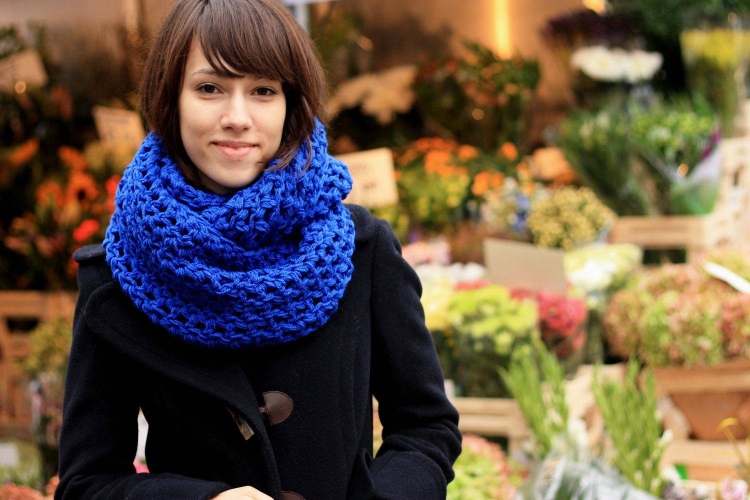 Шарфы женские вязаные