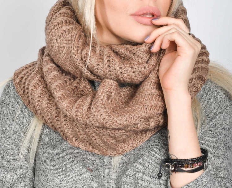 Модные шарфы и снуды