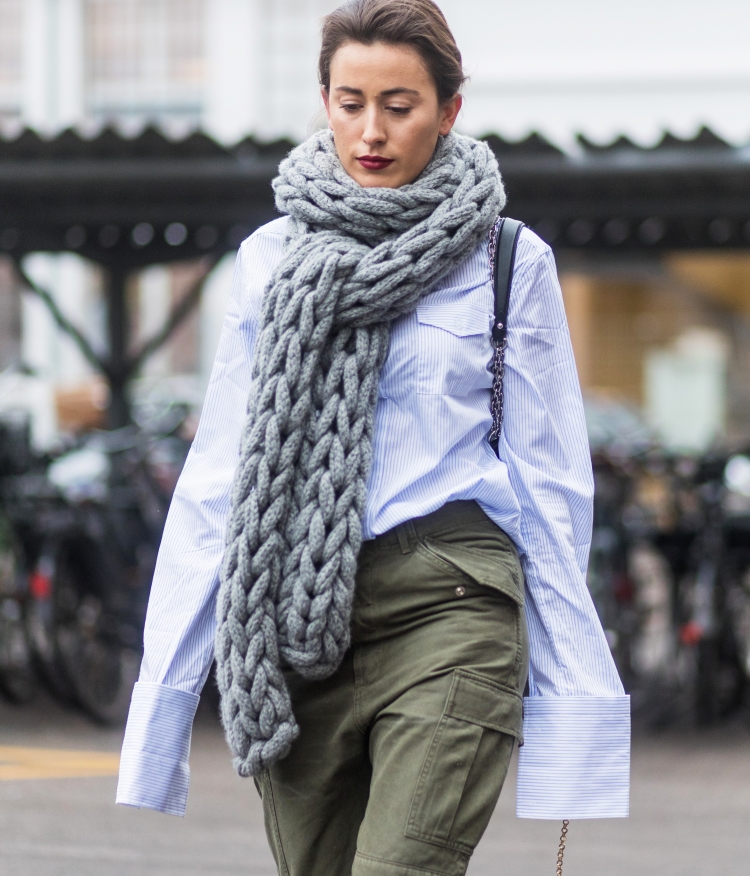 Стильный шарф