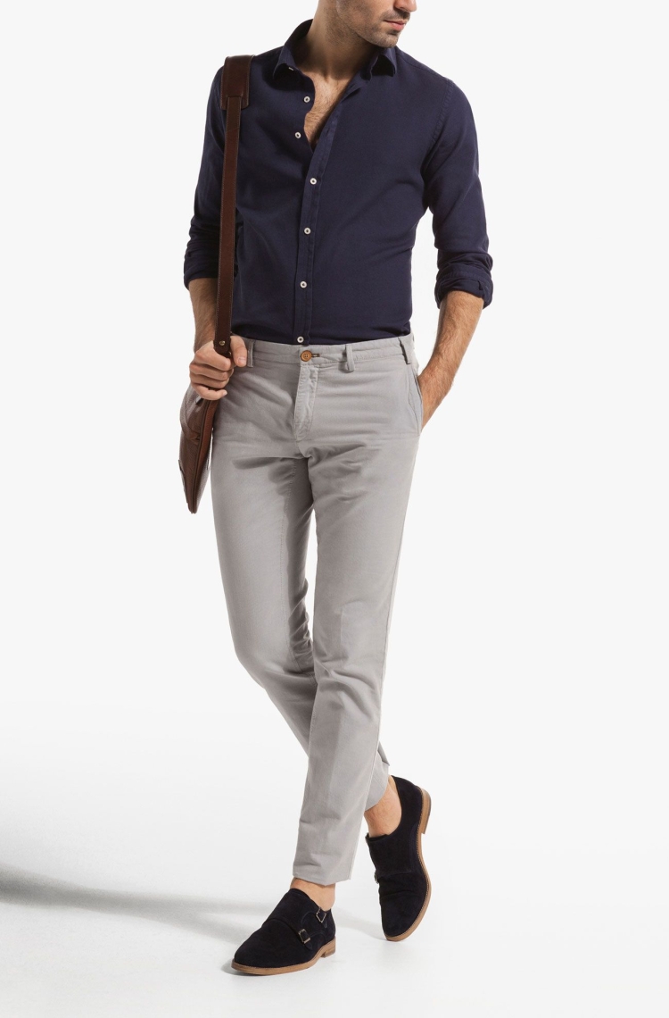 Брюки massimo Dutti мужские серые