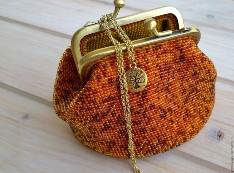 Вязаные сумки кошельки