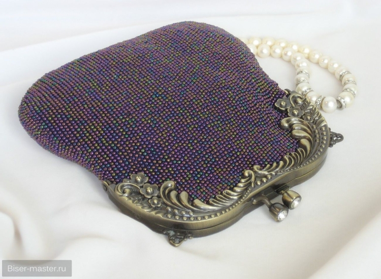 Косметичка бисером мастер класс