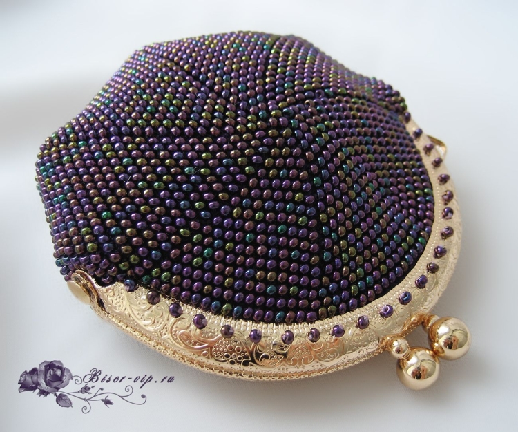 Кошелек бисером крючком