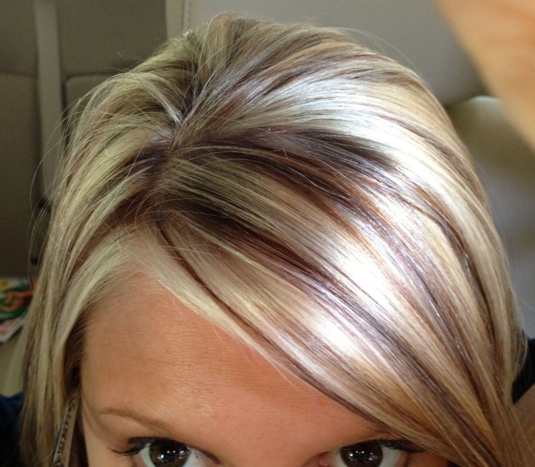 Колорирование на светлые волосы