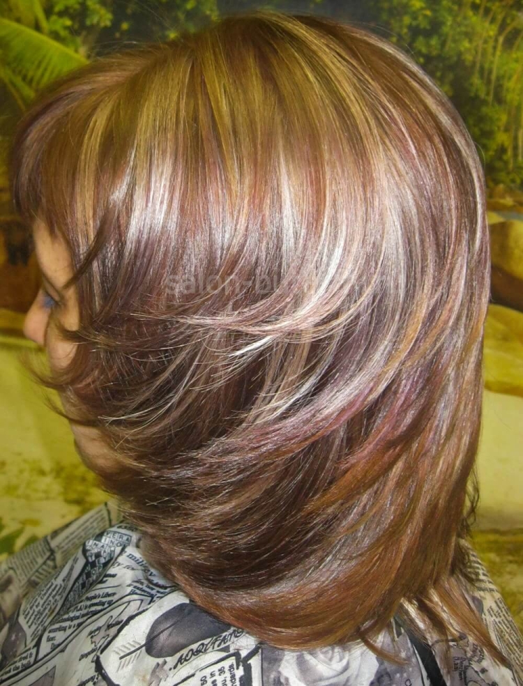 Каскад и мелирование и колорирование