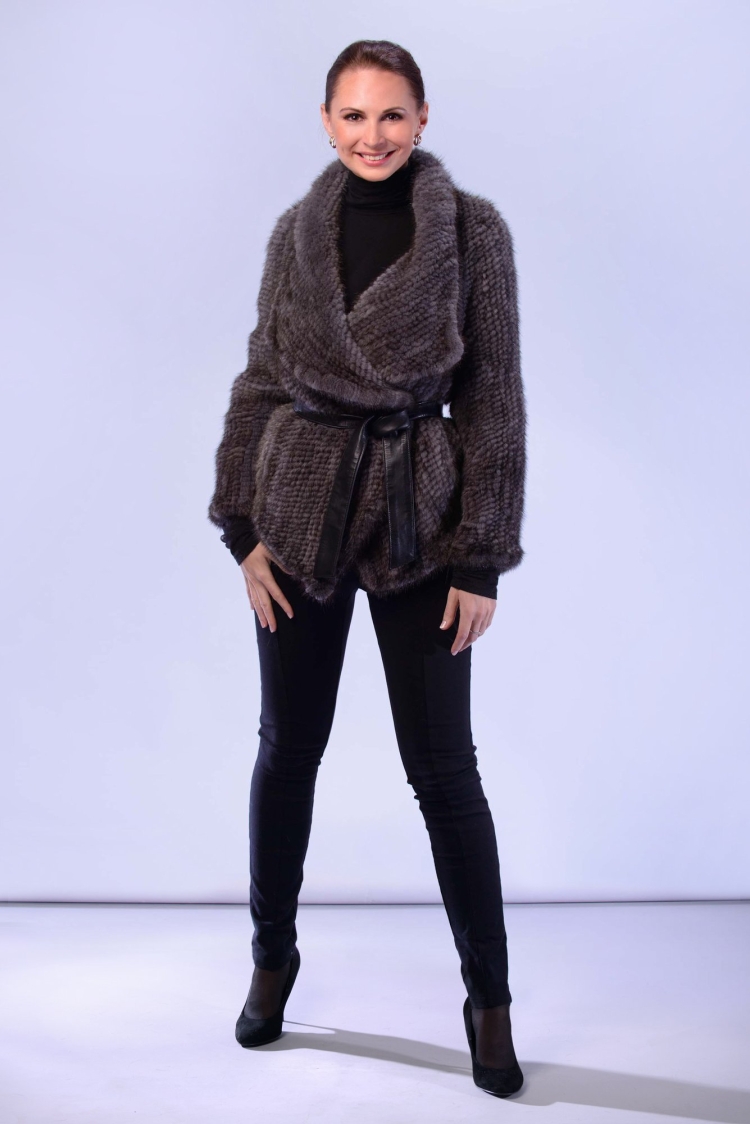 Норковый жакет