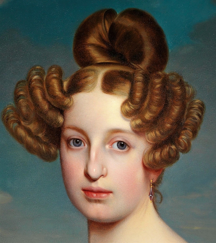 Прически Ампир 19 век