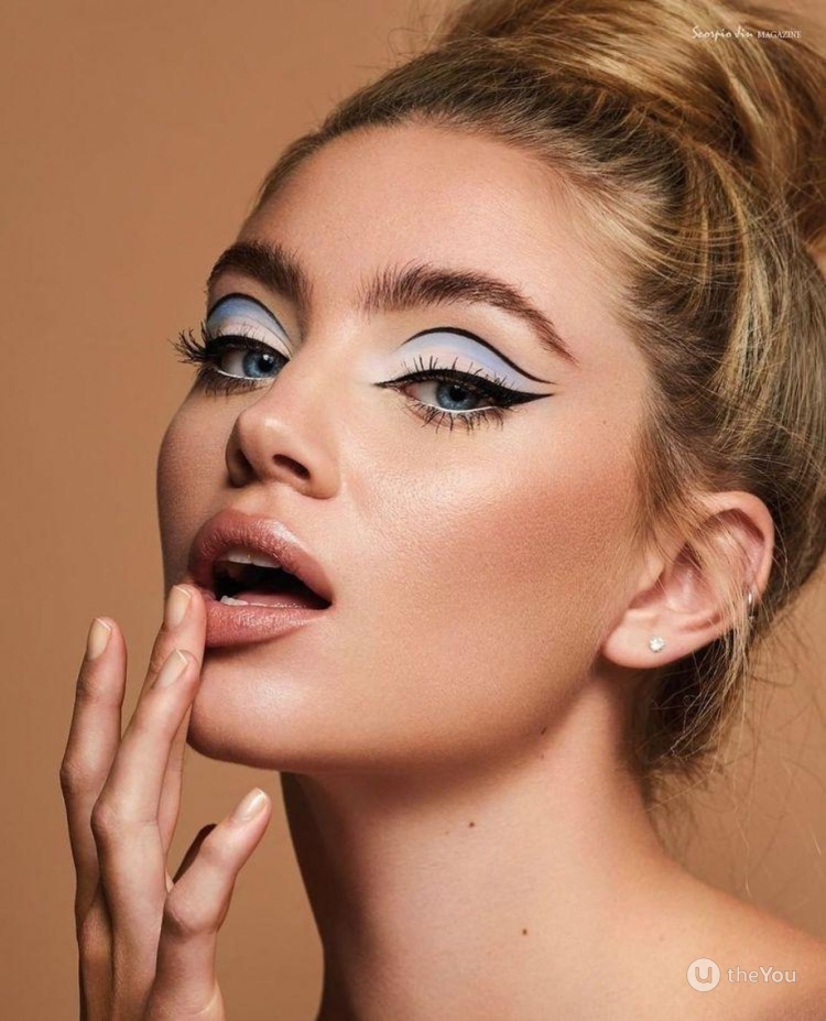 Макияж в стиле ретро