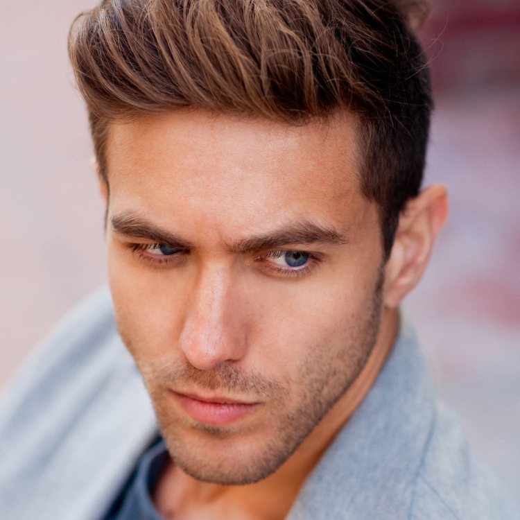 Причёски мужские модные