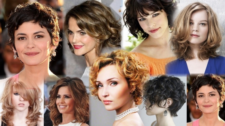 Стрижки на средние волнистые волосы