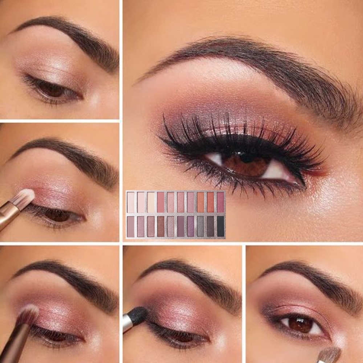 Макияж для карих глаз пошаговое