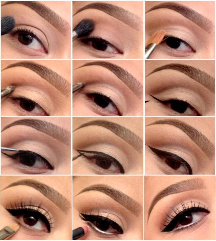 Макияж туториал для карих глаз