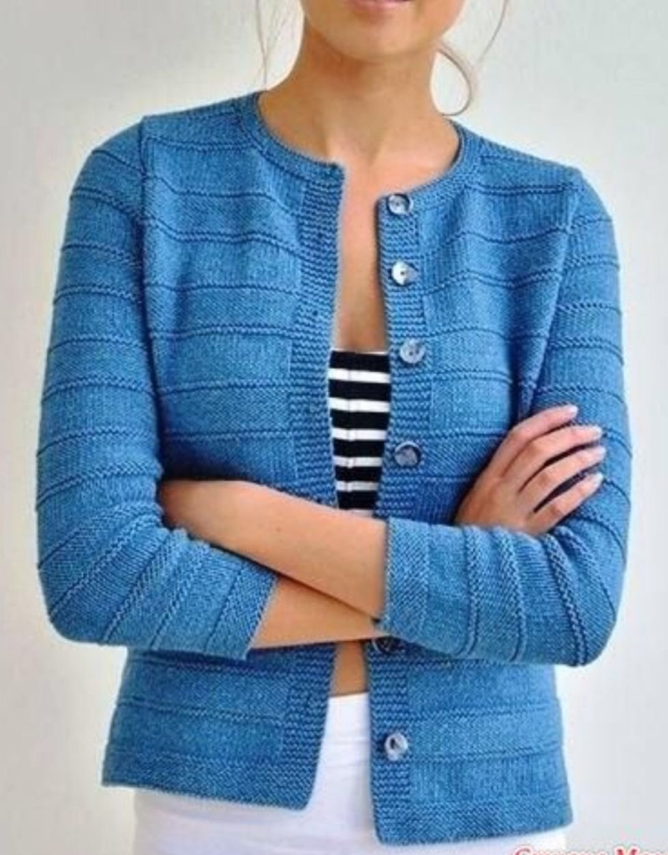 Жакет Dune от Ким Харгрейвз спицами