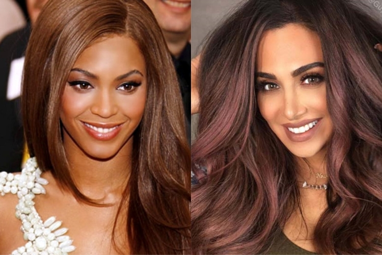 Цвет волос молочный шоколад