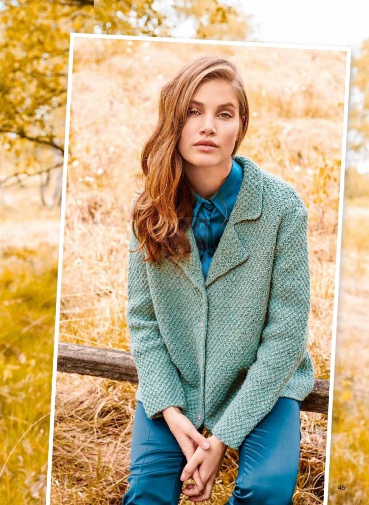 Зеленый пуловер Лана Гросса Филати