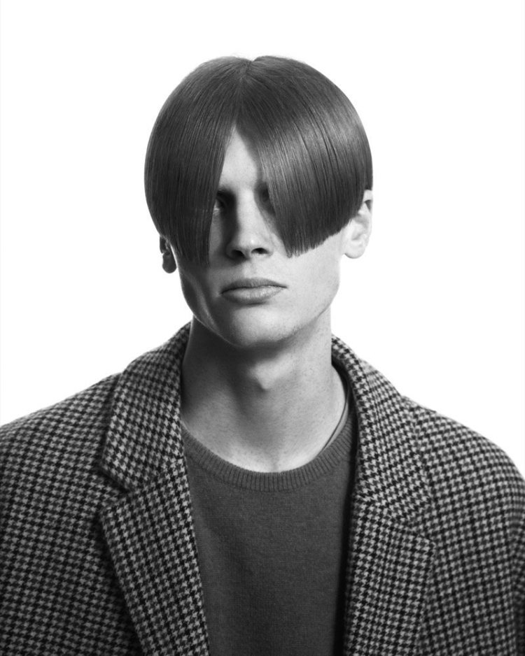 Стрижка шторы мужская