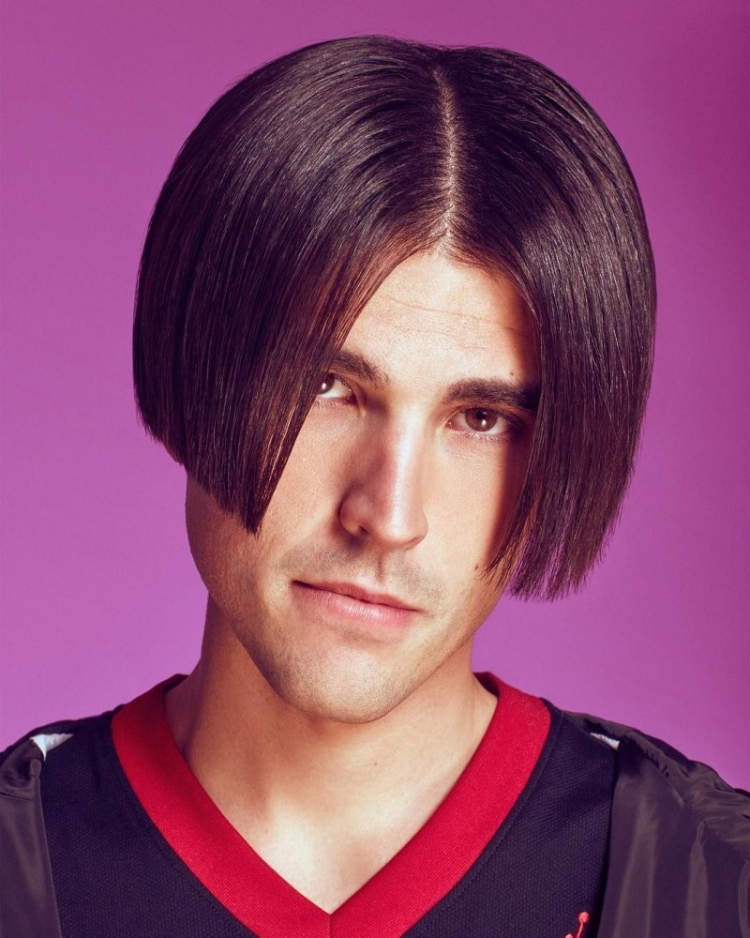 Прическа каре у мужчин