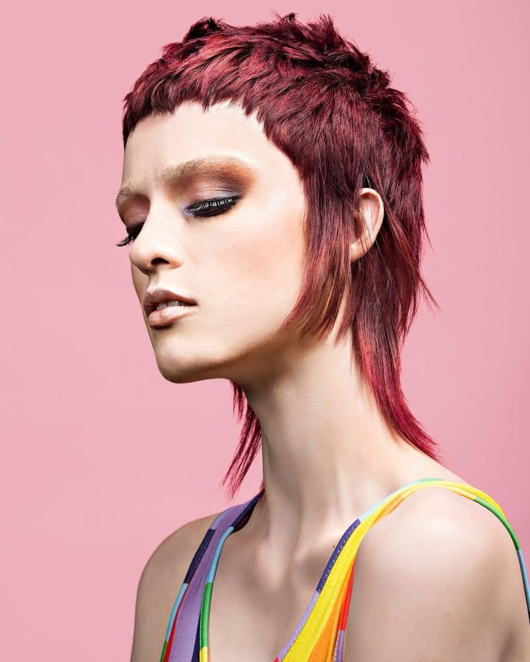 Стрижка «маллет» (Mullet)