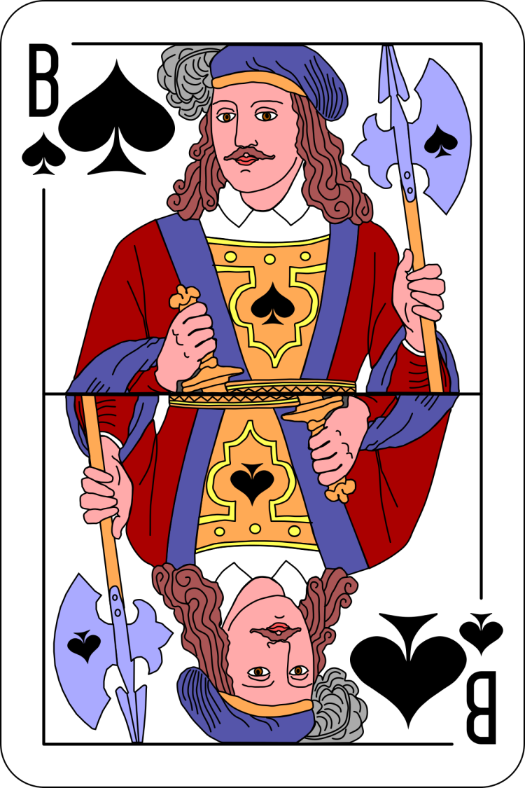 Валет Червовый и валет Треф