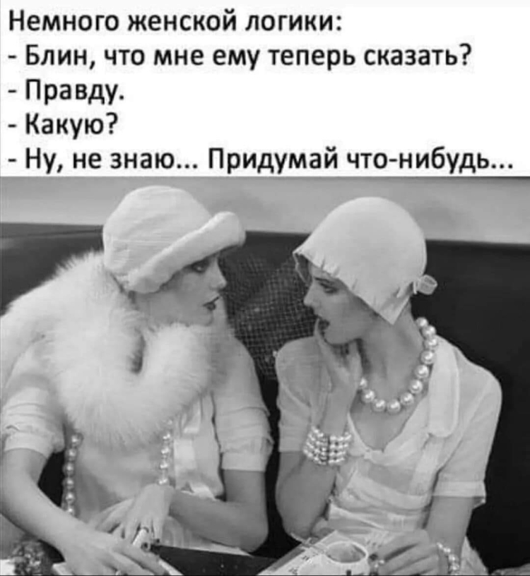 Высказывания о женской логике