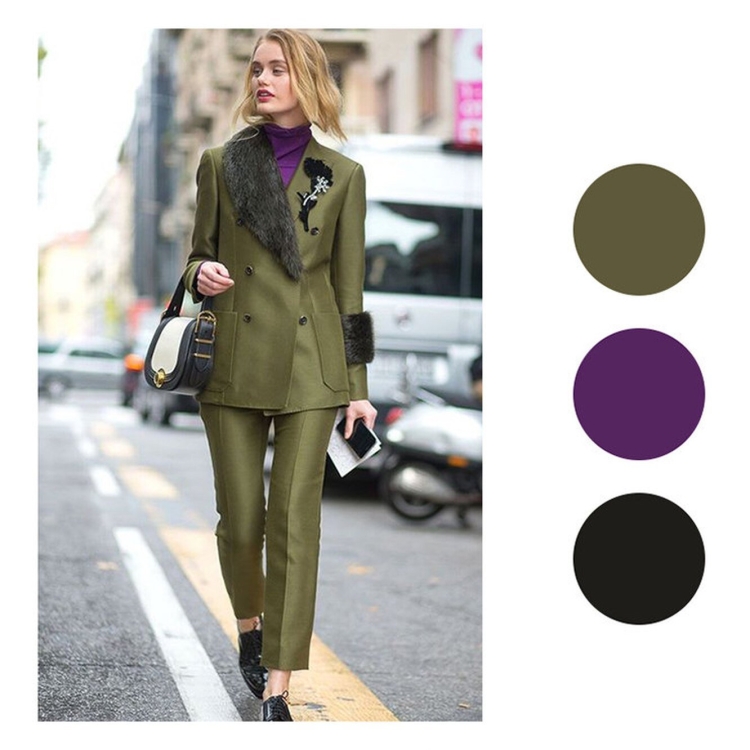 Сочетание цветов хаки