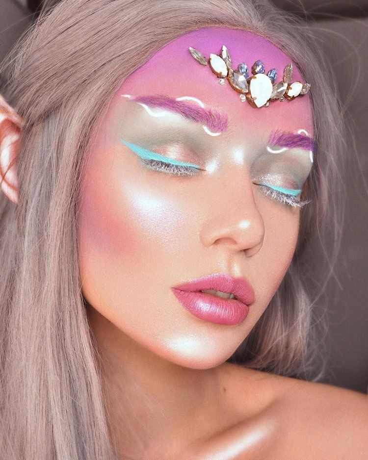 Образ эльфийки макияж