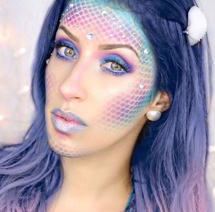 Макияж рыбки