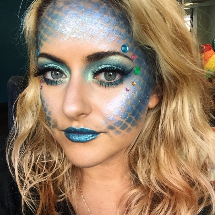 Макияж рыбы