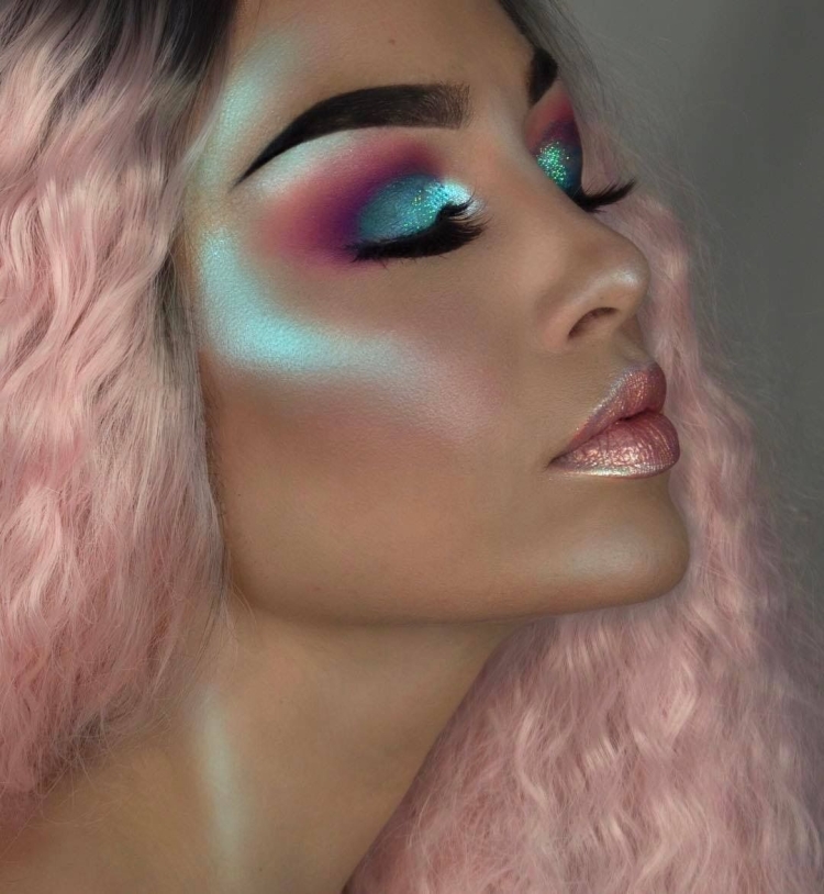 Русалочьи глаза макияж