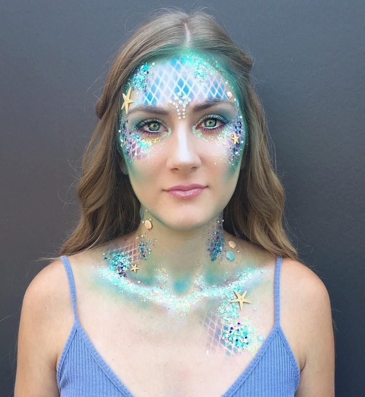 Подводный макияж