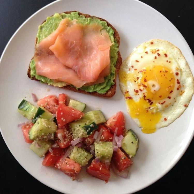 Завтрак ПП низкокалорийный