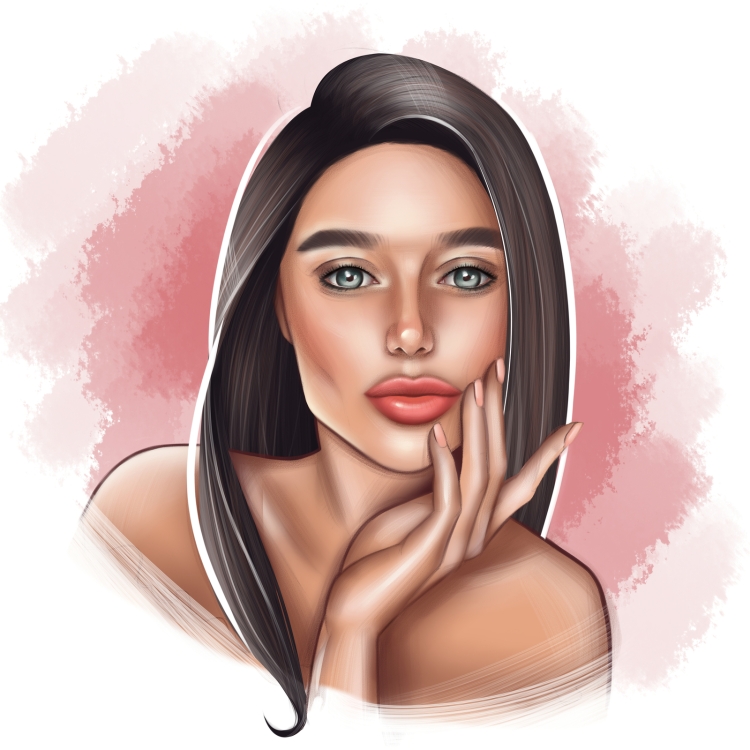 Девушка иллюстрация