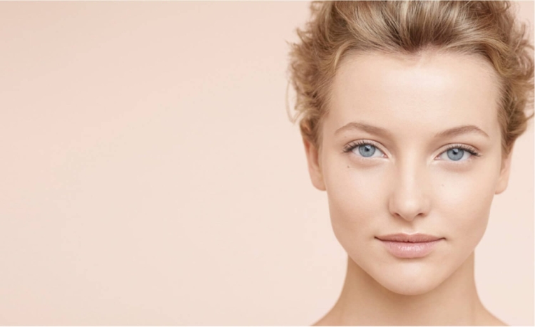 Красивое лицо без макияжа