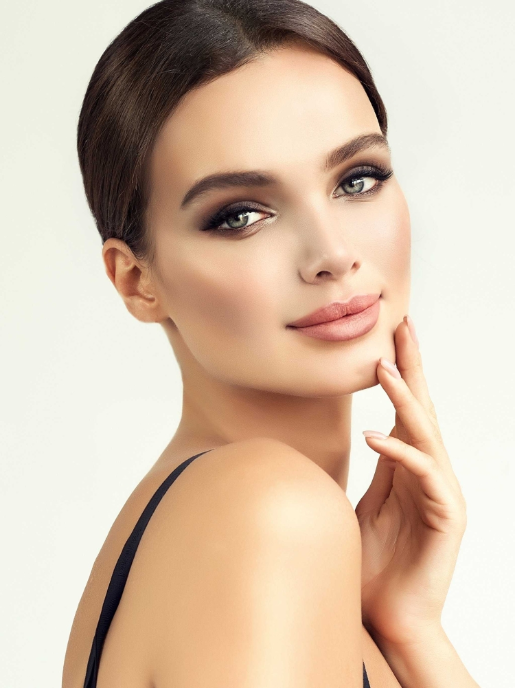 Макияж для шатенок